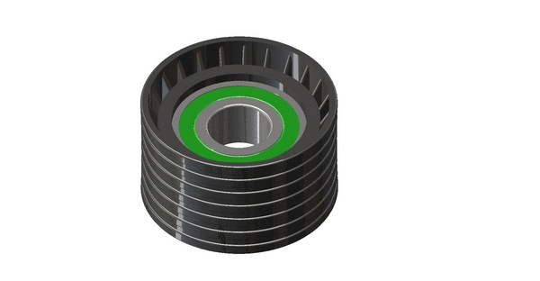 Deflection/Guide Pulley, timing belt (C892)