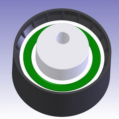 Tensioner Pulley, timing belt (C819)