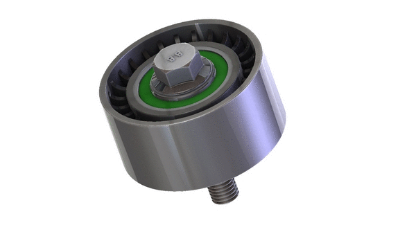 Deflection/Guide Pulley, V-ribbed belt