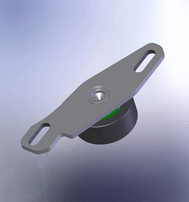 Tensioner Pulley, timing belt (C846)