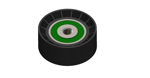 Deflection/Guide Pulley, V-ribbed belt (C861)