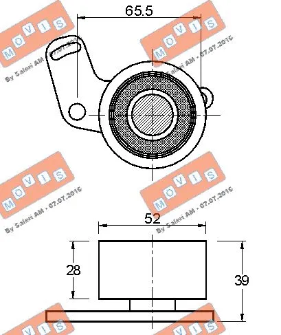 Tensioner Pulley, timing belt