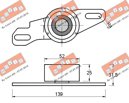 Tensioner Pulley, timing belt