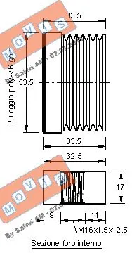 Alternator Freewheel Clutch