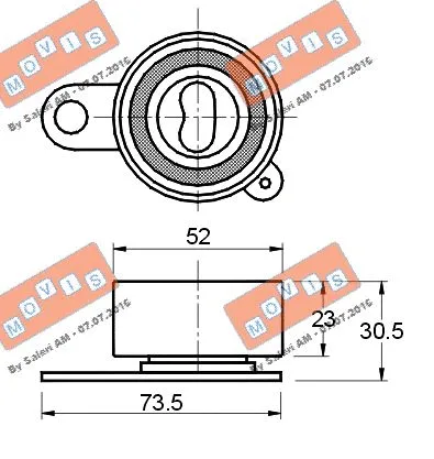 Tensioner Pulley, timing belt