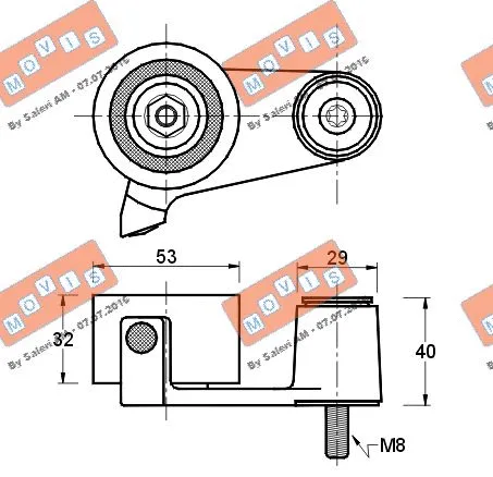 Tensioner Pulley, timing belt