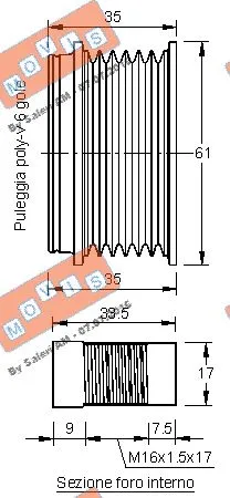 Alternator Freewheel Clutch