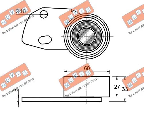 Tensioner Pulley, timing belt