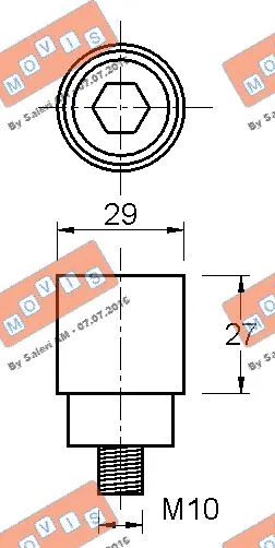 Deflection/Guide Pulley, timing belt