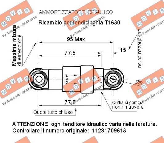 Vibration Damper, V-ribbed belt