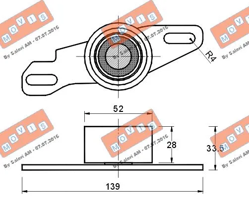 Tensioner Pulley, timing belt