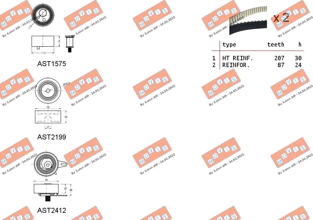 Timing Belt Kit