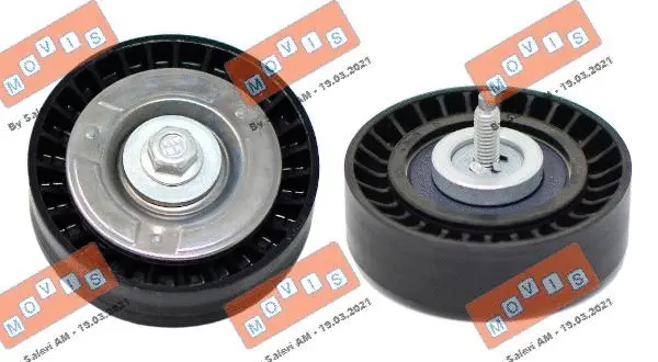 Deflection/Guide Pulley, V-ribbed belt (AST3928)