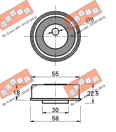 Tensioner Pulley, timing belt
