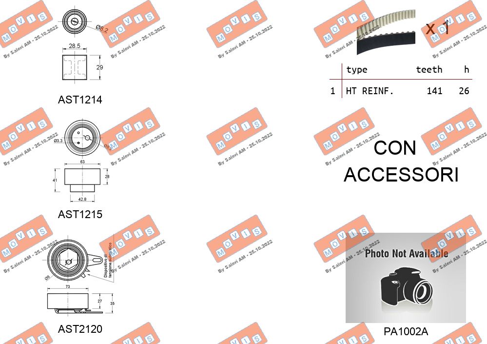 Water Pump & Timing Belt Kit