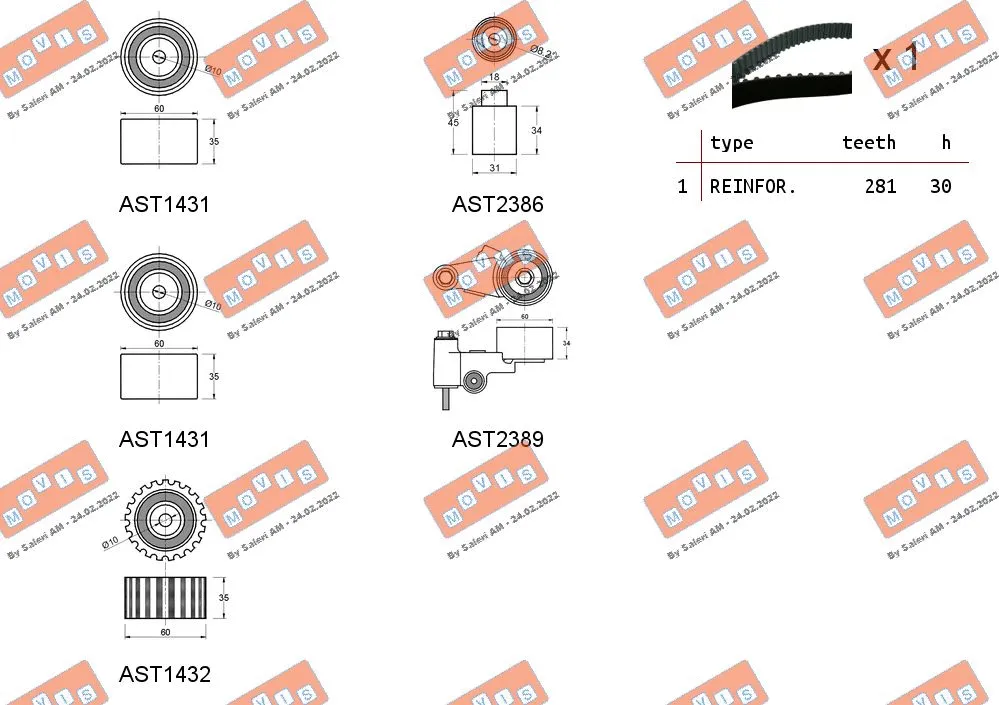 Timing Belt Kit