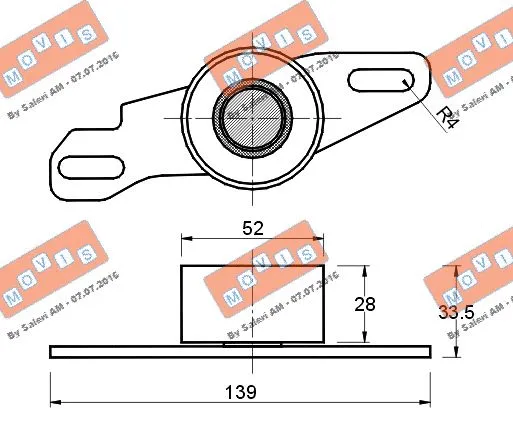 Tensioner Pulley, timing belt