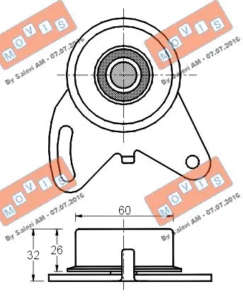 Tensioner Pulley, timing belt