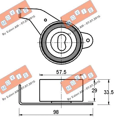 Tensioner Pulley, timing belt