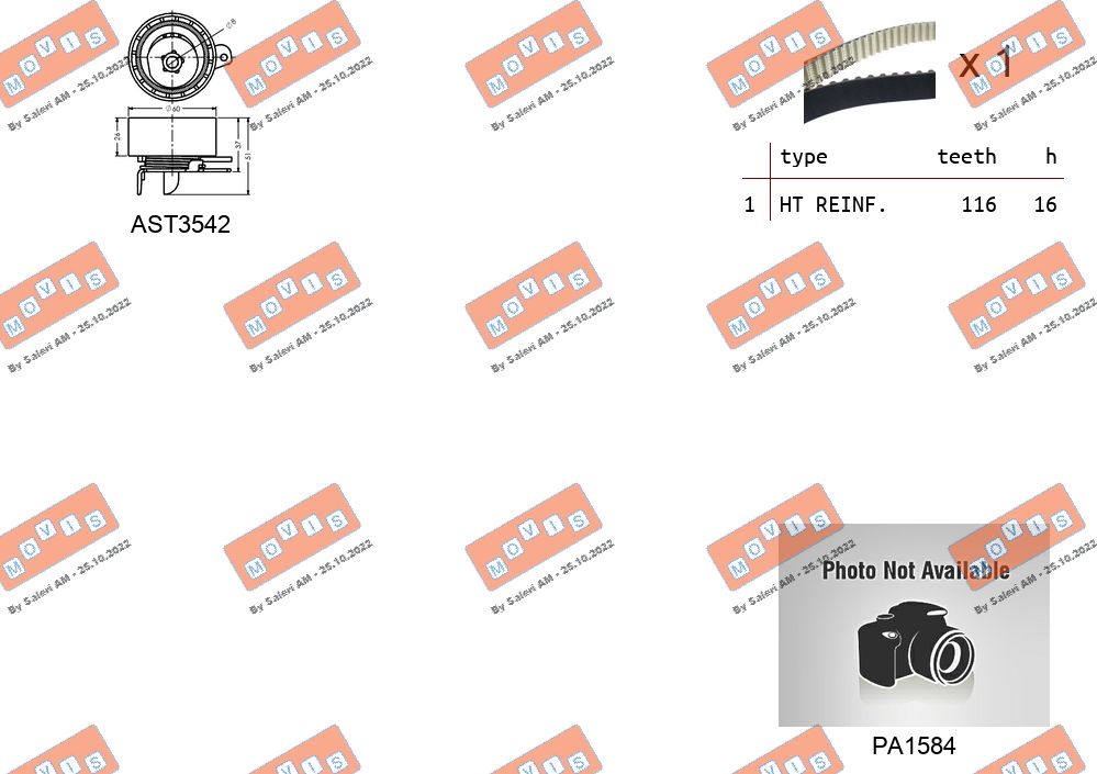 Water Pump & Timing Belt Kit