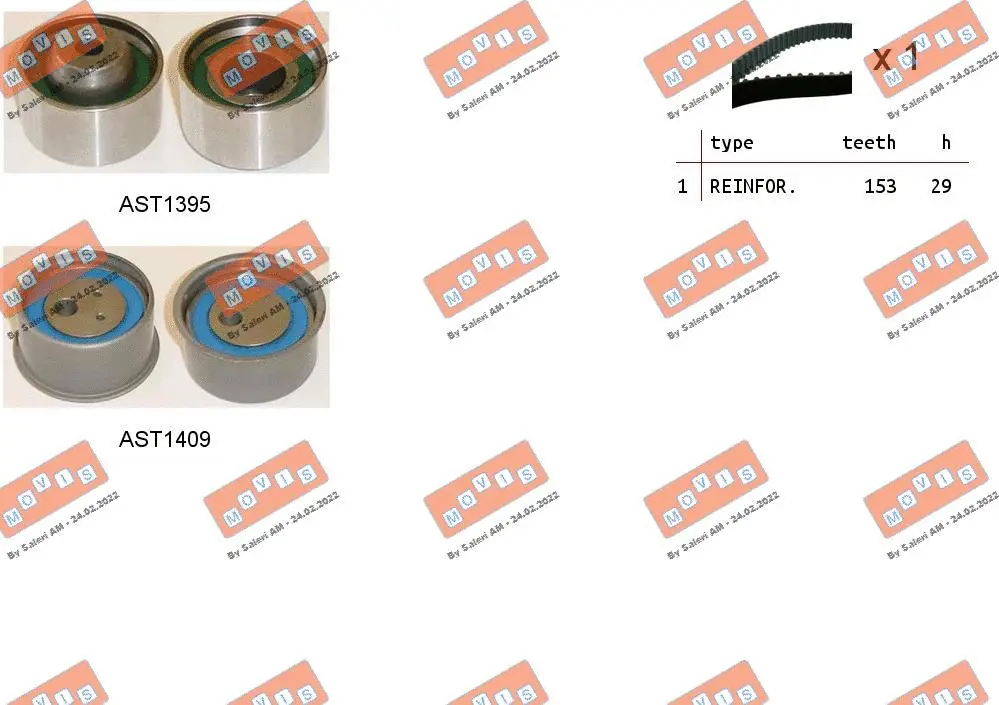 Timing Belt Kit (ASTK1226)