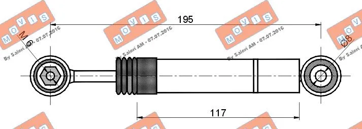 Vibration Damper, V-ribbed belt