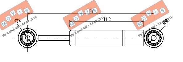 Vibration Damper, V-ribbed belt