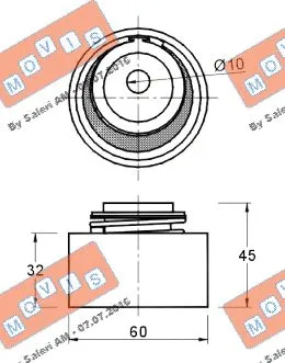 Tensioner Pulley, timing belt