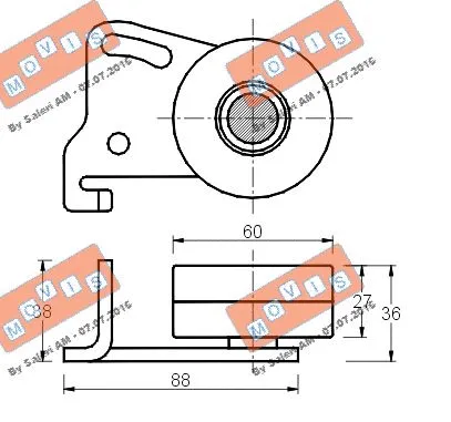 Tensioner Pulley, timing belt