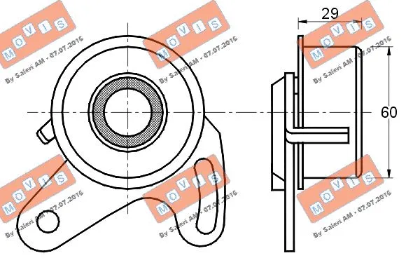 Tensioner Pulley, timing belt