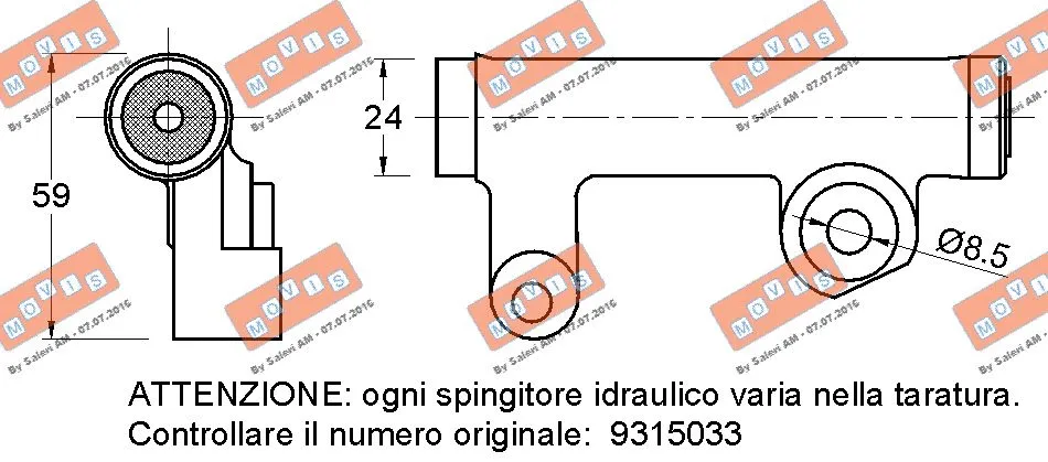 Vibration Damper, timing belt