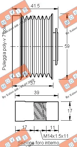 Alternator Freewheel Clutch