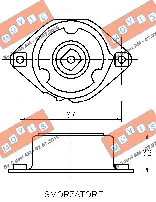 Belt Tensioner, V-ribbed belt