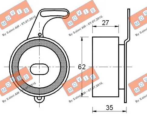 Tensioner Pulley, timing belt