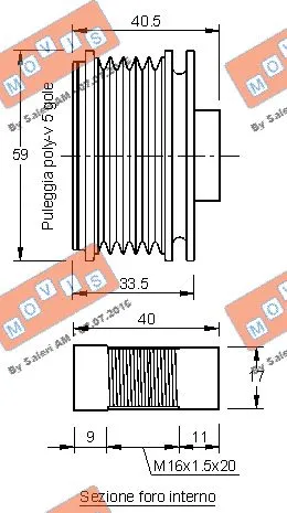 Alternator Freewheel Clutch