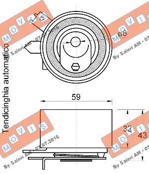 Tensioner Pulley, timing belt