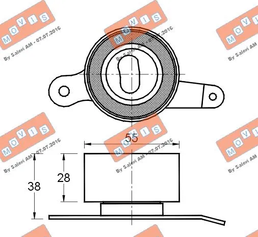 Tensioner Pulley, timing belt