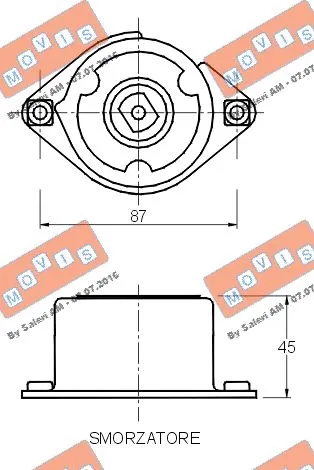 Belt Tensioner, V-ribbed belt