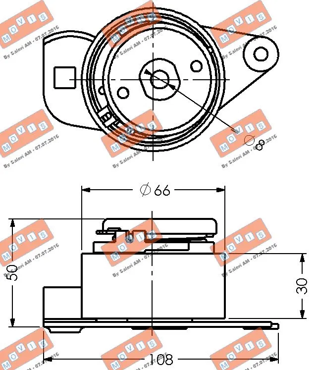 Tensioner Pulley, timing belt