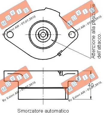 Belt Tensioner, V-ribbed belt