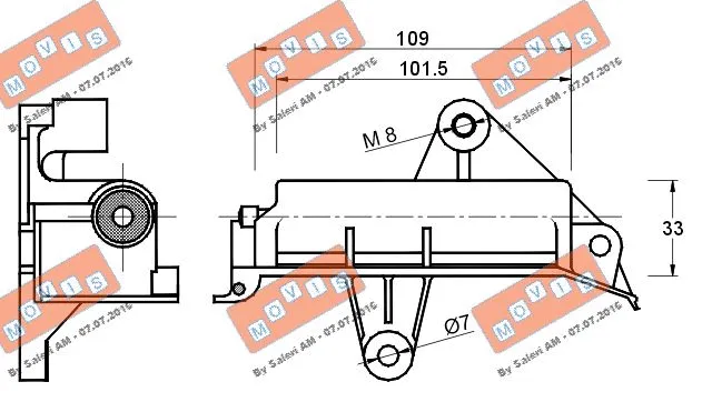 Vibration Damper, timing belt