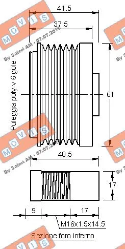 Alternator Freewheel Clutch