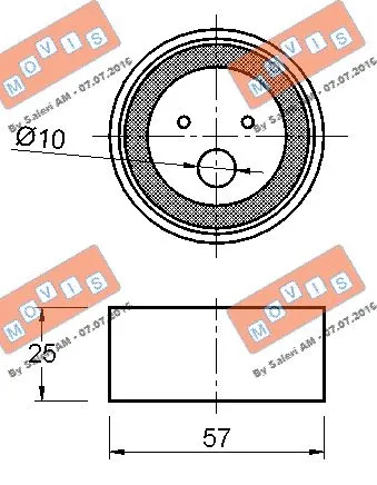 Tensioner Pulley, timing belt