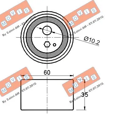Tensioner Pulley, timing belt