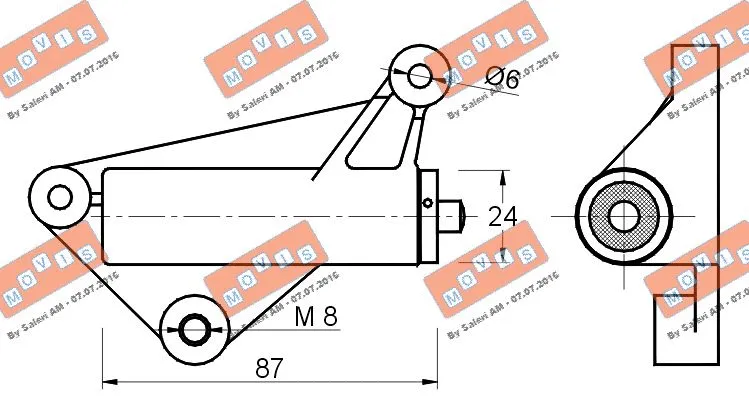 Vibration Damper, timing belt