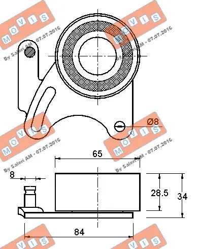 Tensioner Pulley, timing belt