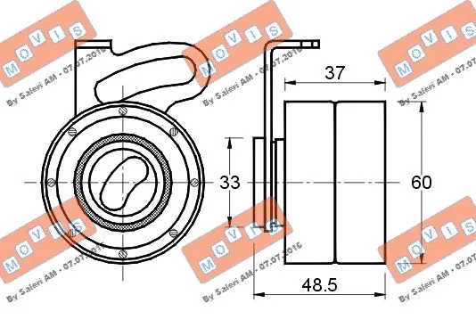 Tensioner Pulley, timing belt