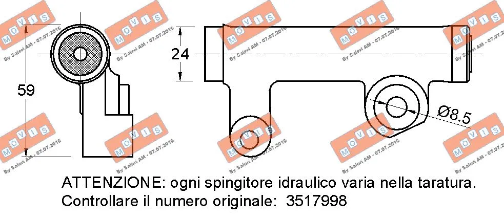 Vibration Damper, timing belt
