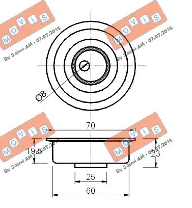 Tensioner Pulley, timing belt
