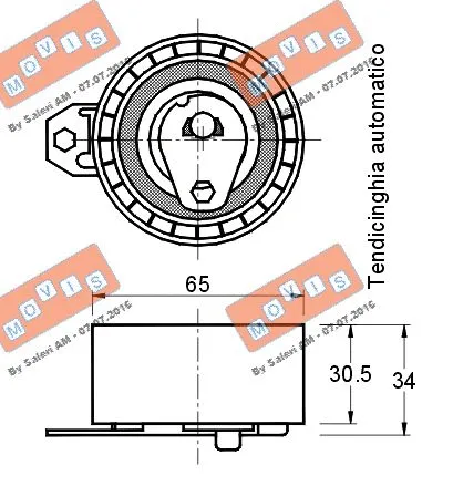 Tensioner Pulley, timing belt